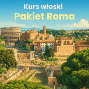 kurs włoski 36 lekcji pakiet roma